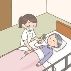 病状の観察